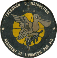 Escadron d'Instruction  Auto-collant    Régiment  de  Livraison  Par Air  