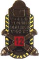 12° Régiment d'Artillerie  H. 368