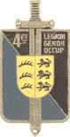 4° Légion de Gendarmerie d'Occupation H.588