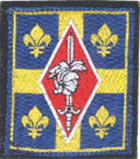 10° Division Blindée et 63° Division Militaire Territoriale (tissu)  G.2564