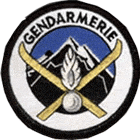 Personnels des  Unités de Montagne de la Gendarmerie (tissu) G.2927