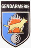 Maitres-Chiens de la Gendarmerie  ( tissu)  G.2965