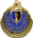 Personnels de l'Escadron Motocycliste de la Gendarmerie Nationale G.4344