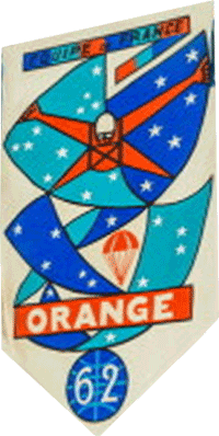 Equipe de France Orange  1962  