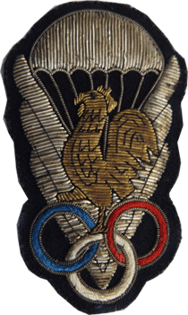 Fédération  Française de Parachutisme  F.F.P.  modèle juge  officiel  cannetille 