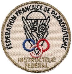 Fédération  Française de Parachutisme  Instructeur Fédéral 