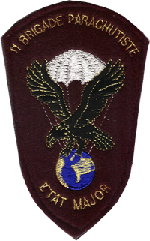 11 ° Brigade Parachutiste  Etat-Major